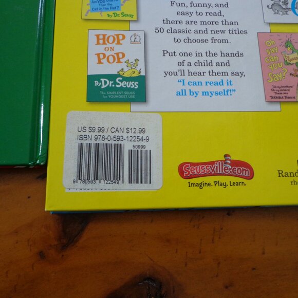 NEW Lot of 3 Dr. Seuss Hardcover Books Colored Illustrations - Picture 3 of 16